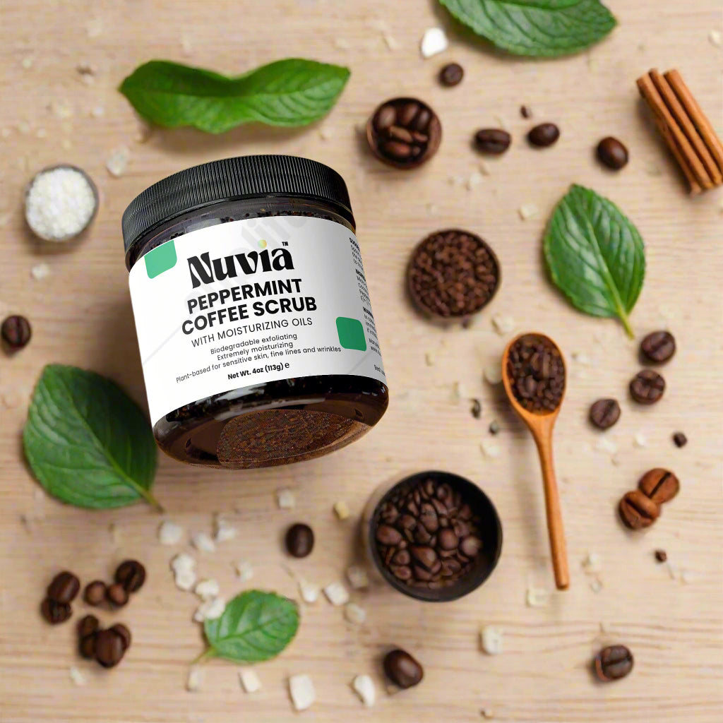 Peppermint Coffee Scrub