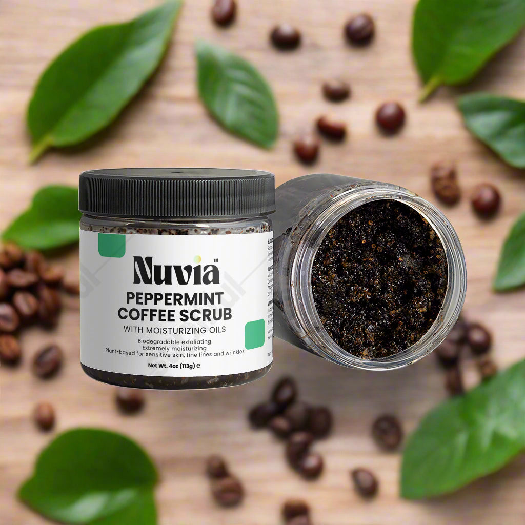 Peppermint Coffee Scrub