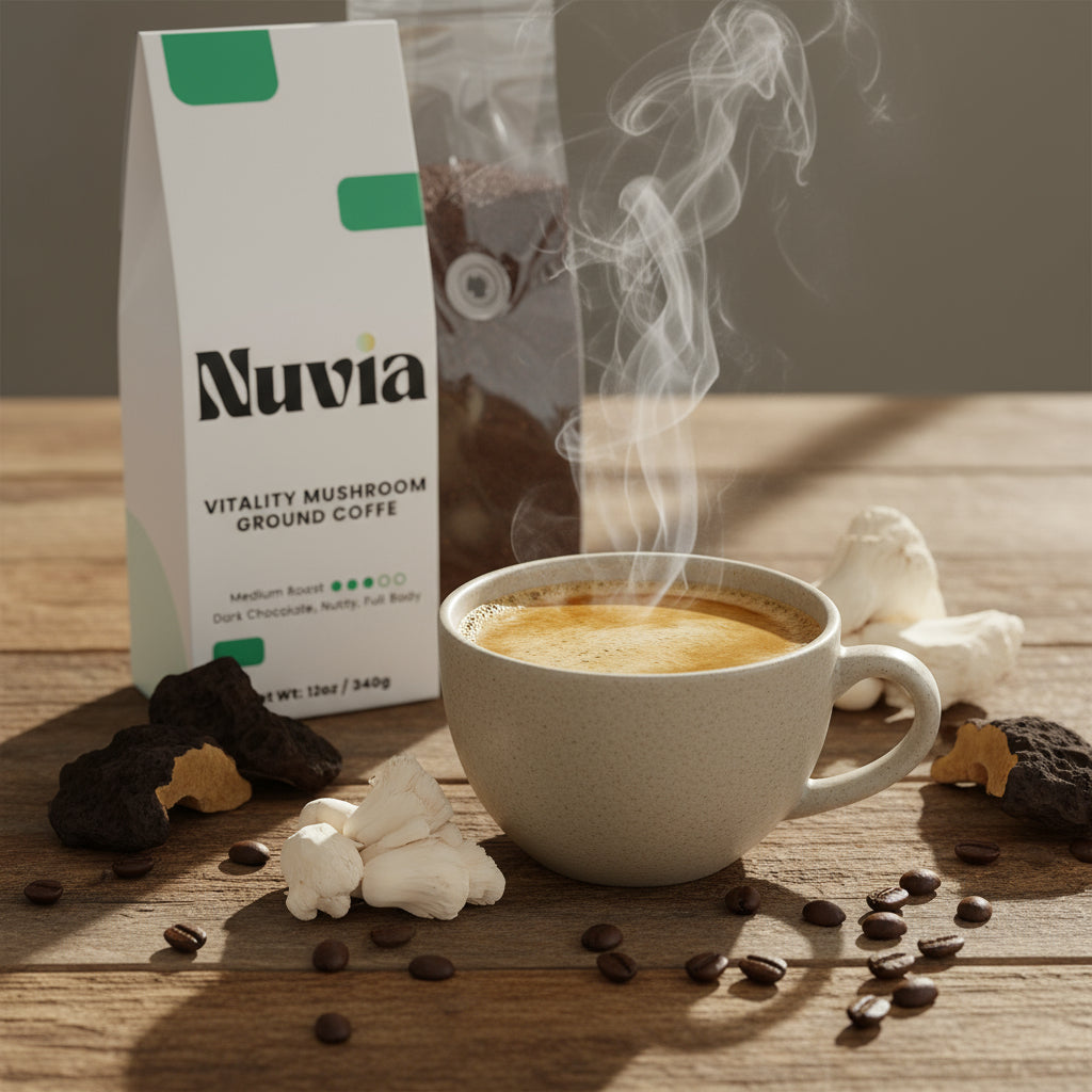 Vitality Mushroom Coffee (Medium Roast)