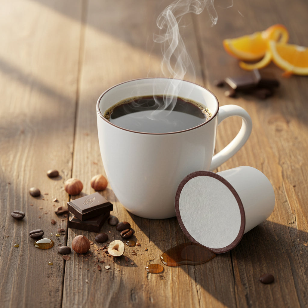 Rich Hazelnut Coffee Pods (Medium Roast)