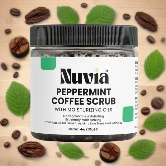 Peppermint Coffee Scrub