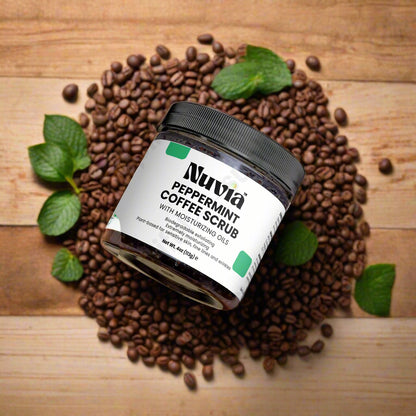 Peppermint Coffee Scrub