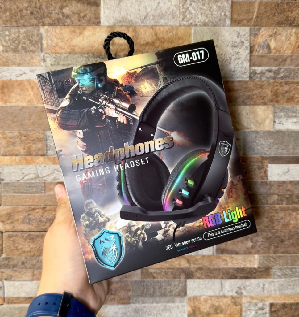 Diadema gamer RGB GM-017